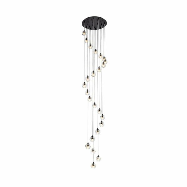 Lighting Business Eren 24 Ceiling Lights with Pendant Lamp Black LI2960187